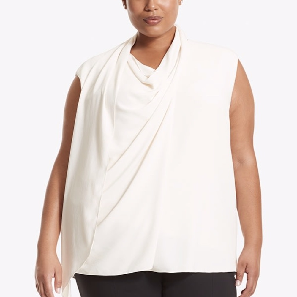 New MM Lafleur The Ismelka Top Soft Wave Alabaster